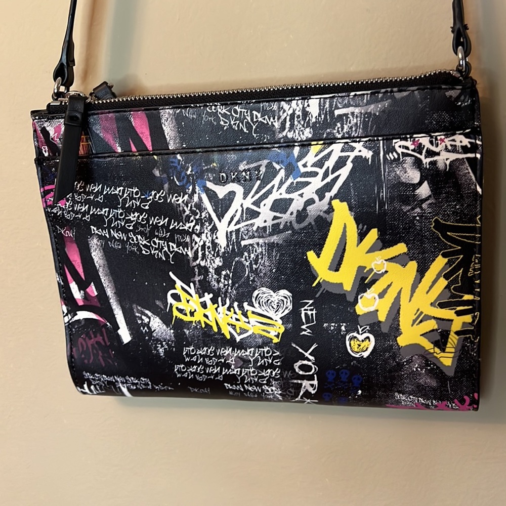 DKNY Double Zip Crossbody Bag